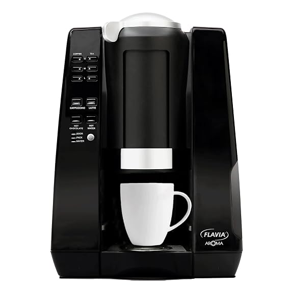 Flavia Small Coffee Brewer : Single Serve, 14.4 x 10.5 x 11.6, Less counter space. More variety.