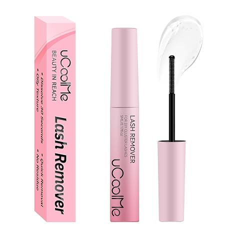 uCoolMe Lash Glue Remover for Lash Clusters Lash Bond Remover - Gentle Formula Eyelash Glue Remover for Sensitive Eyes(5ML)