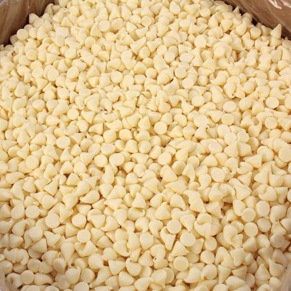 Nestle White Chocolate Chips, 25 Pound -- 1 each.