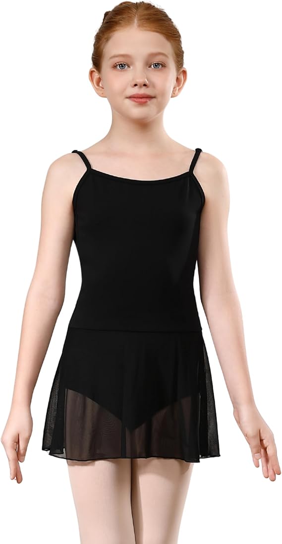 Ballet Leotard Girls and Ballet Dresses for Children - Comfortable Ballet Suit Girls with Bodysuit in Various Colours