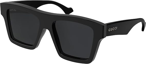 Gucci Solid Grey Square Men's Sunglasses GG0962S 005 55