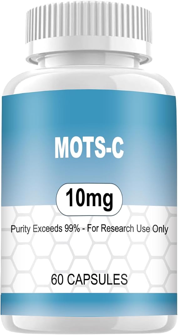 MOTS-c Capsule - 10mg, High-Purity Capsules, 99% Purity - 60 ct