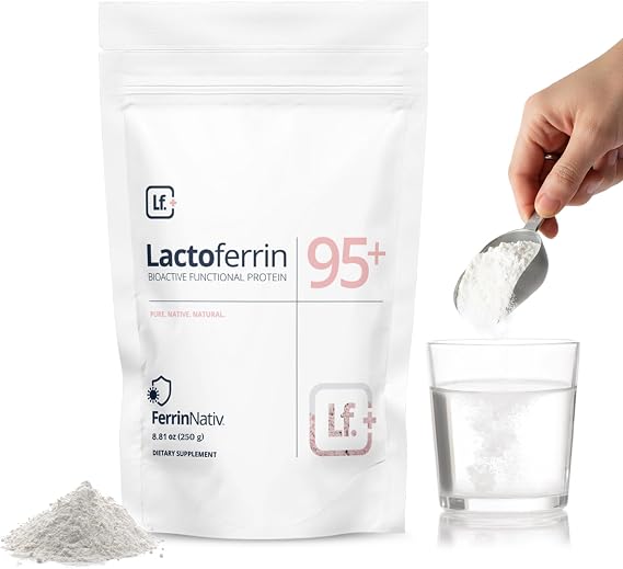 Powder 50g 95%+ Pure Bovine from Grass-Fed Australian Cows Helps in Immune & Gut Support, Iron Absorption, Skin & Bone Health, Neutral Taste (Recommended 250mg Per Serving) (50, Grams)