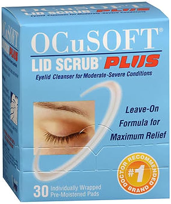 Ocusoft Lid Scrub Plus Size 30ct (Pack of 1)