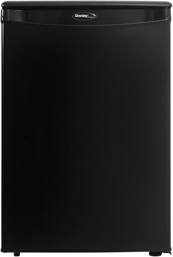 Danby Designer 2.6 Cubic Feet Compact Refrigerator (DAR026A1BDD-3), Black