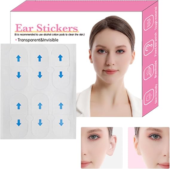 30 Pairs Ear Corrector - Solves Big Ear Problem,Aesthetic Correctors for Prominent Ears - Invisible Ear Correctors Pin Back Your Ears,Waterproof Ear Correctors Sticks for Adults