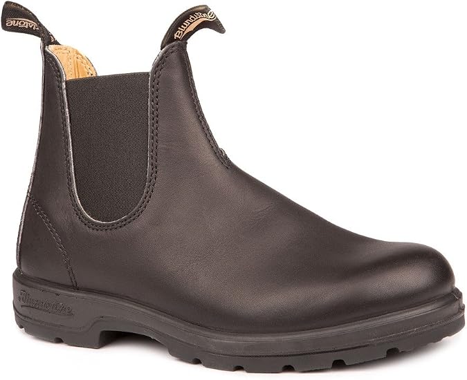 Blundstone 587 Rustic Leather Boot: Black