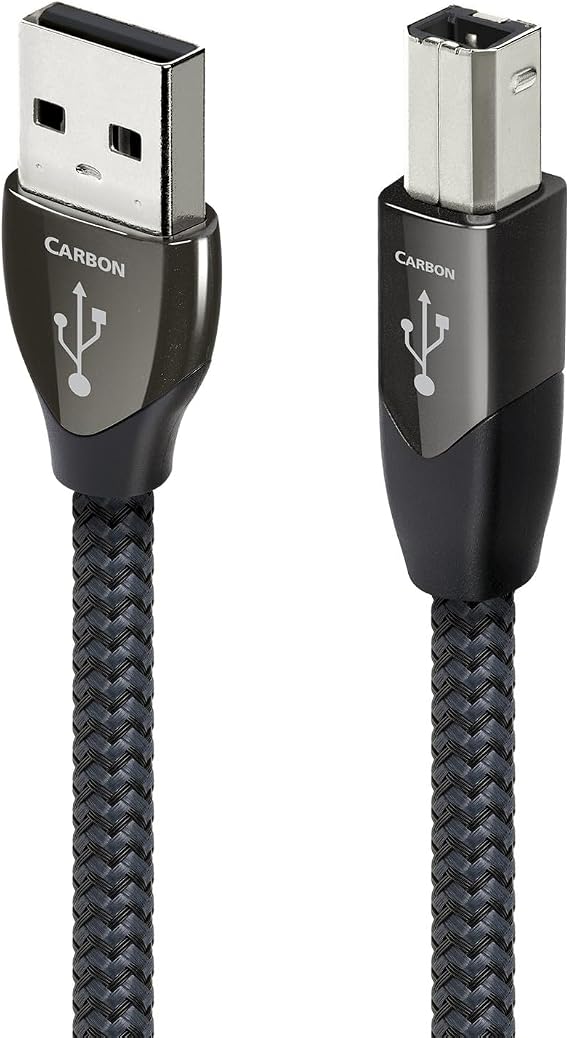 AudioQuest 5m Carbon USB A > B High-Definition Audio Cable