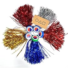 Jaegi with The bell Jegi chagi Korean Old Game 5 pcs  Korean Game Invitation Card 1P - Kick Shuttlecock, Hackysack Random Color