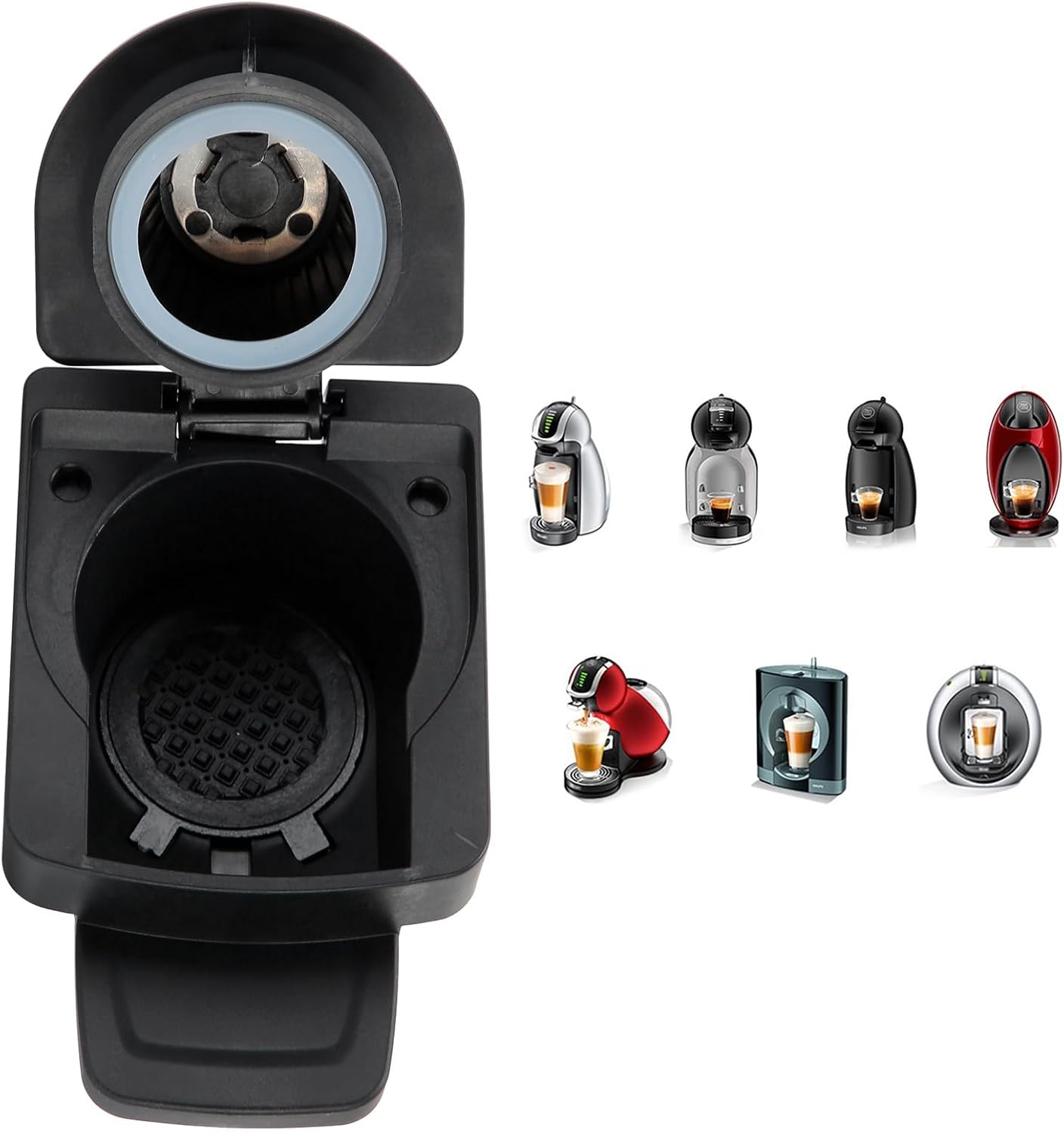Capsule Adapter Capsules Accessory Converter Accessories with Permanent Filters