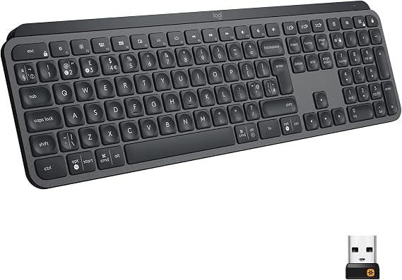 Logitech Mx Keys For Business Aydınlatmalı Tam Boyutlu Kablosuz Türkçe Q Klavye - Siyah