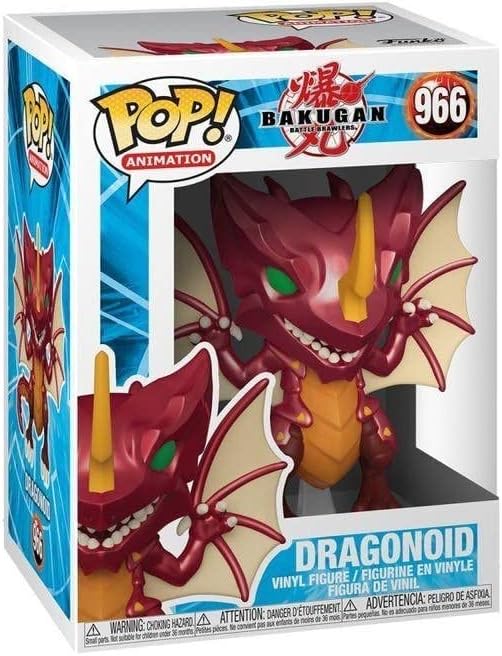 Funko POP Pop! Animation: Bakugan - Drago, Multicolor