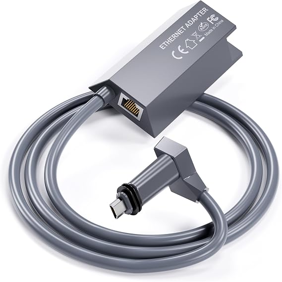 Ethernet Adapter for Starlink Gen 2 Router RJ45 Wired Splitter Extender