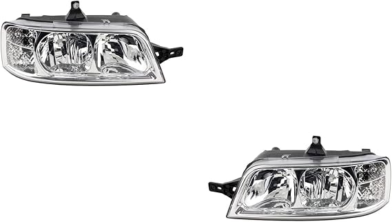 Johns Halogen Headlight for Fiat Ducato 244 04/02-H7 H1 Set LR