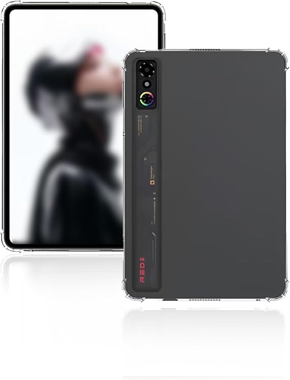 Clear Case for REDMAGIC Astra 2025 9.06 inch Gaming Tablet,toergy Slim Lightweight TPU Protective Shockproof Cover, Flexible, Soft,Anti-Scratch,Waterproof,Transparent