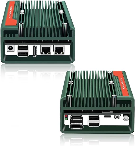 N100 Mini PC for DIY and 3D Printing Enthusiasts Fanless 12th Generation Intel N200 Mini PC, 2 x I226V 2.5GbE LAN, Magic Mini PC Micro Firewall Appliance, PCIe x 8, TF, DDR5 8GB RAM 128GB NVME