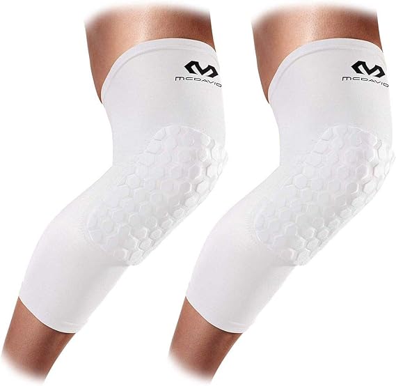 McDavid Compression Leg Pads with Knee Pads for Men and Women - Various Colours - Basketball