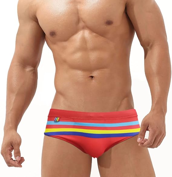Men's Swimming Briefs Sexy Swimwear Brand Swim Trunks Sexy Low Waist Boxers