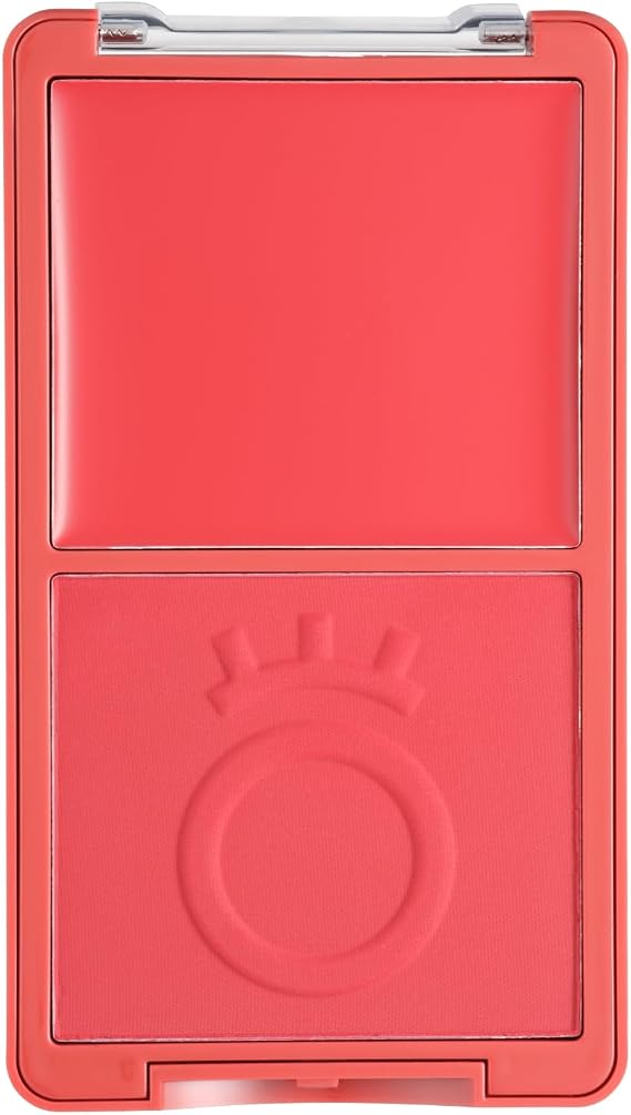 Collection Cosmetics Cream & Powder Blush Duo, Lightweight and Blendable, Intense Pigment, Two’s Company