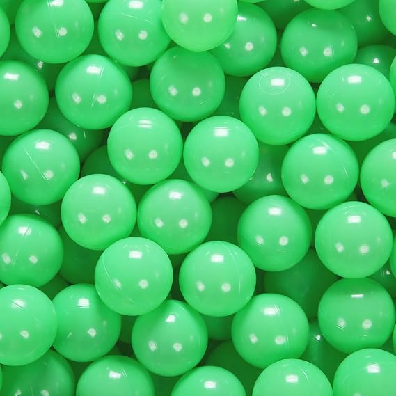Play Ball Pit Balls - 2.36inches Phthalate&BPA Free Plastic Ocean Transparent Balls for Kids Toddlers and Babys for Playhouse Play Tent Playpen Pool Party Decoration Pack of 70