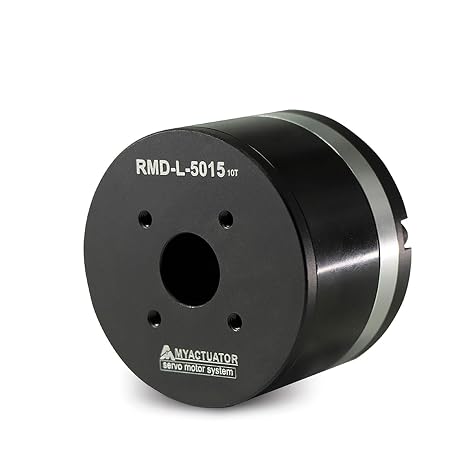 MyActuator RMD-L-5015-10T Micro Brushless DC Servo Motor High Torque 100W 16V 0.38N.M, Integrated Direct Drive Actuator, Steering Gear Head Gimbal Motor Driver, with 18-bit Encoder
