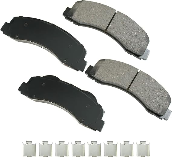 Akebono Brake Pad Set (ACT1414), GREY