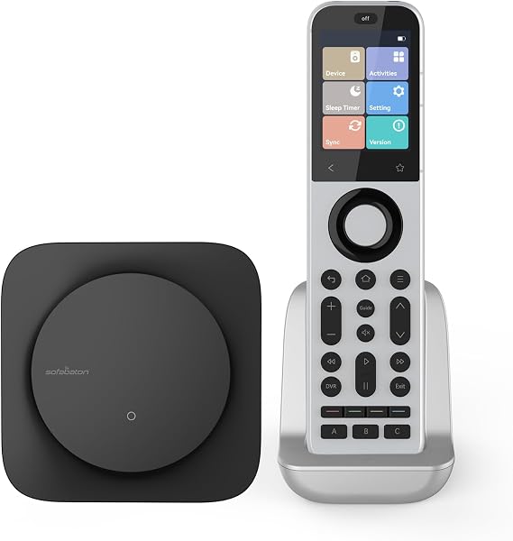 SofaBaton X2 Universal Remote Control with Hub & Charging Dock, Touchscreen, All-in-One Smart Remote with Customisable Activities, Works with Bluetooth/Infrared/Wi-Fi Device