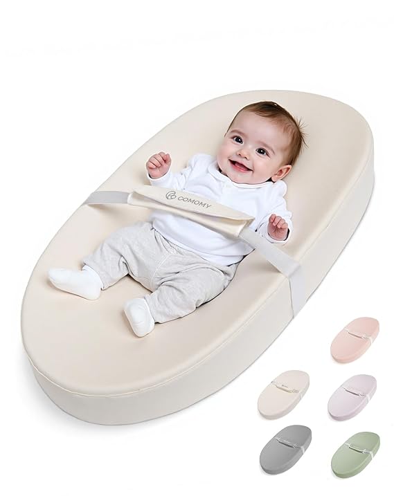 COMOMY Baby Changing Pad with Wipeable & Waterproof PU Cover