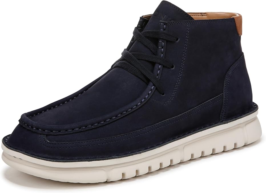 Vionic Men's Uptown Chukka Boot- Supportive Boots with Arch Support Sizes 7-14