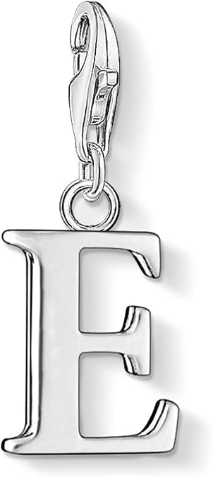Thomas Sabo Letter "E" Charm, Sterling Silver