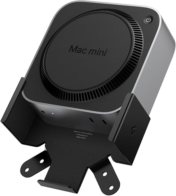 Spigen Mac mini M4 Montaj Standı LD205 Siyah - AMP09226 (Spigen TR Garantili)