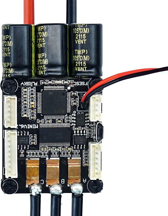 Flipsky Electric Speed Controller for Skateboard FSESC6.7 70A Base on ESC6.6 with Aluminum Anodized Heat Sink