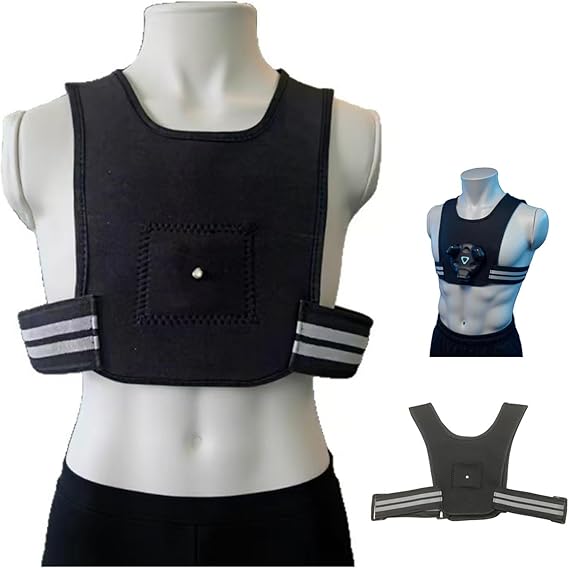 Dedicated Chest Strap for HTC Vive Tracker (1.0 2.0 3.0) Ultimate Tracker and Tundra Tracker, Secure VR Body Tracking Mount Harness for VRChat & VR Fitness, Animation, and Virtual Production.