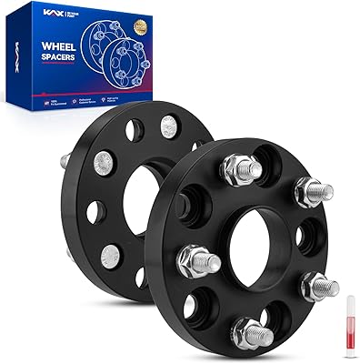 KAX 5x4.5 Wheel Spacers,20mm 5 Lug Hub Centric Wheel Spacers fit for RAV4, Camry, ES350, Highlander, Sienna, RX350, ES330, RX330, xB, ES300, with M12x1.5 Studs 60.1mm Hub Bore,2Pcs