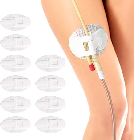 Foley Catheter stabilization Device, Catheter Urinary Leg Bag Legband Holder, (Pack of 10)