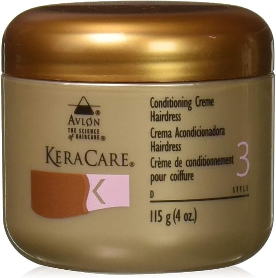 KeraCare Conditioning Creme Hairdress- Ultra‑Light Conditioning Cream 4oz