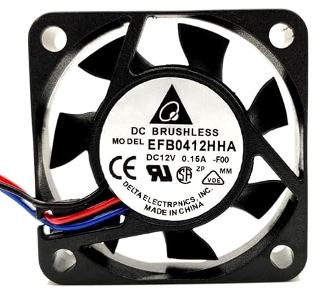 EFB0412HHA 12V 0.15A 40mm Fan - 4CM 4010 3-Wire Cooling Fan 40X40X10MM