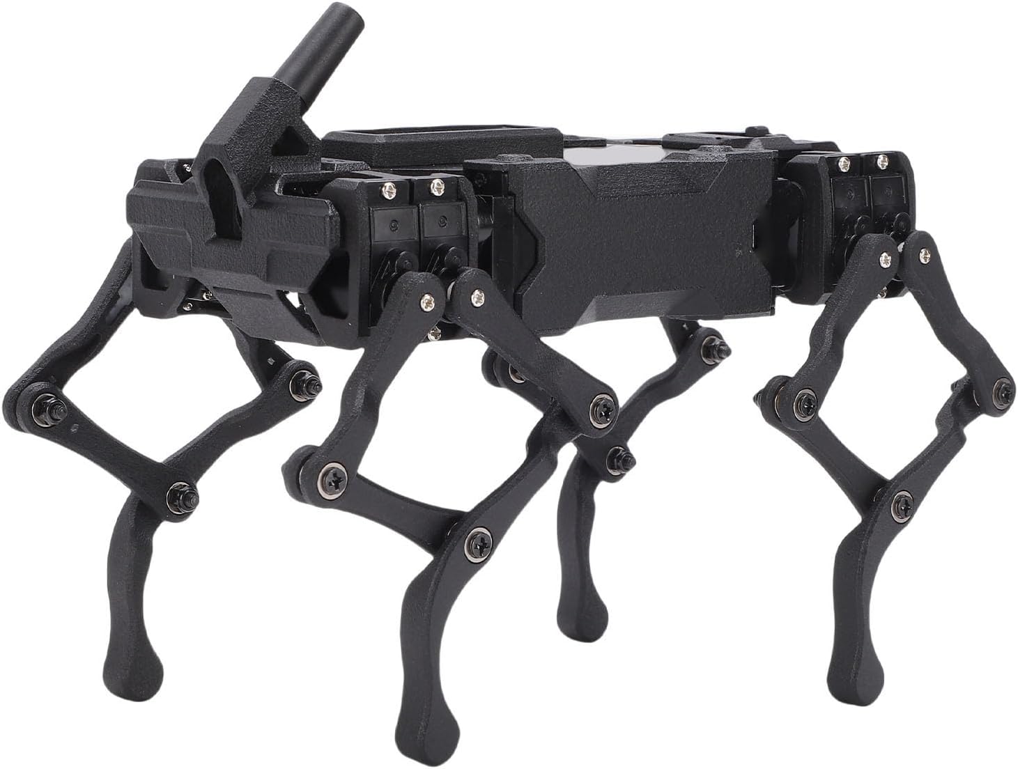 Taidda AI Quadruped Robot, Advanced Kit with 12 DOF Multiple Link Leg Structure and 2.3kg.cm Servos, for Desktop Use with OpenCV Functions