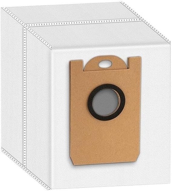 Replacement Dust Bags For TAMA H14 For Innos R7 For LIHHAS LH90 Robot Vacuums Ultrafine Meltblown Fibre Dual Layer Design Captures 9997 Percent Fine