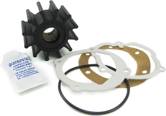 Volvo Penta OEM Water Pump Impeller Kit 21951346 (repl. 3862281 3858256 876243)