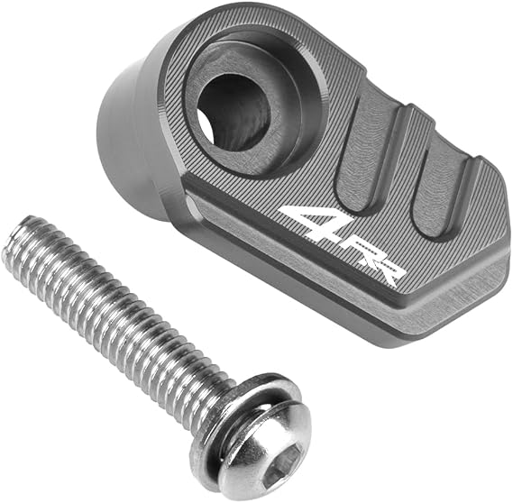 Motorcycle ABS Sensor Protective Housing for Ninja ZX-4RR 2023-2024 CNC Processed Front Wheel / Rear Wheel Ninja ZX-4rr Accessories (Grey)