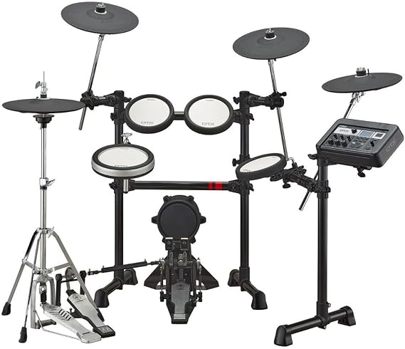 Yamaha Electronic Drum Pad (DTP63-X) DMR6 Drum Module and Rack System not included,Black