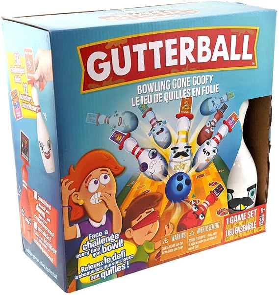 Gutterball - Bowling Gone Goofy - The Family Bowling Game with Fun Challenges
