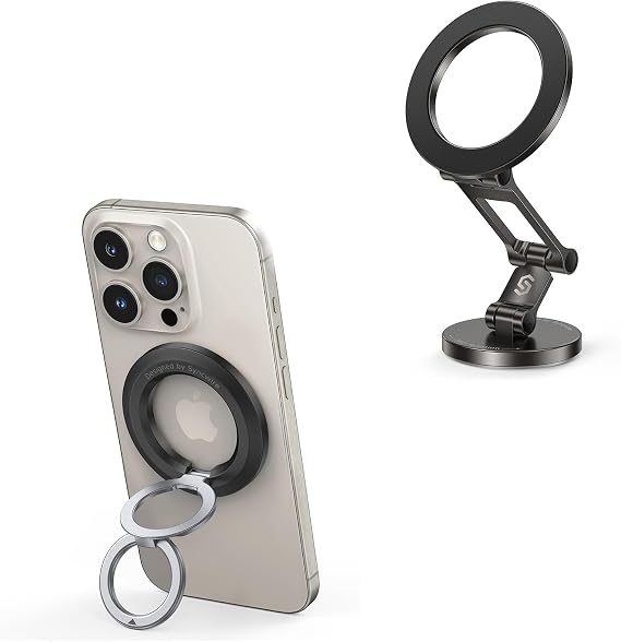 SYNCWIRE for MagSafe Car Mount and Phone Ring Holder