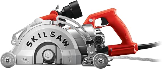 SKILSAW SPT79-00 15-Amp Medusaw Worm Drive Saw for Concrete, 7",Silver