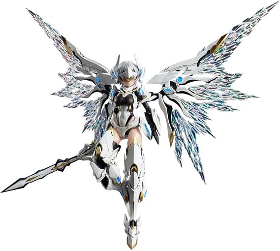 Hakuryu Kishi-Galahad Figure Anime Super Action Statue Armored Girl Model PVC Collectible Desktop Decorations 15cm