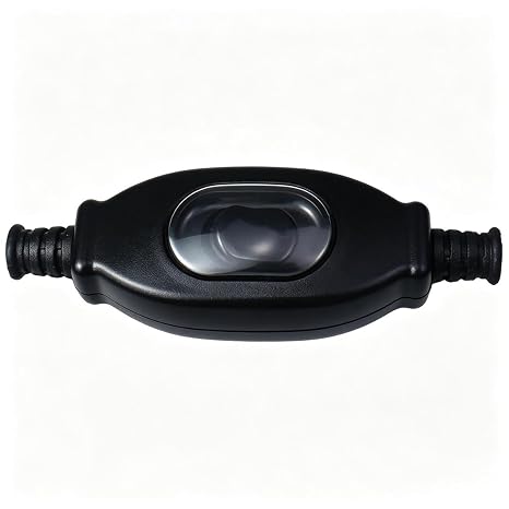 Waterproof/Dustproof Rocker Switch OZXNO Inline ON/Off Rocker Switch for Various Lighting Apparatus