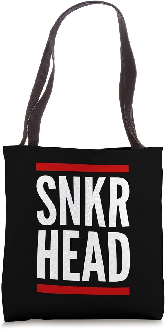 SNKR Head Tote Bag