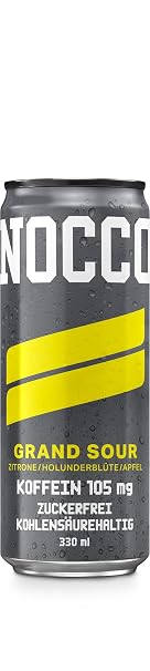 1 Dose NOCCO BCAA Drink |Grand Sour Buxtrade 330 ml 105 mg Koffein
