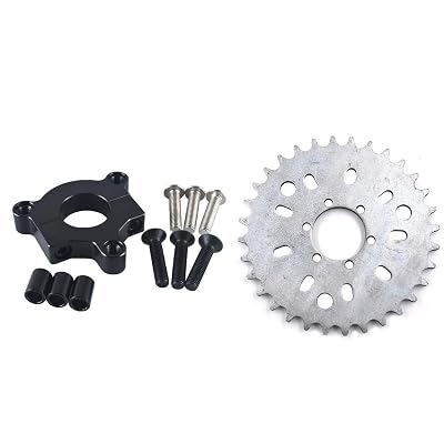 1.5 hub 32T Sprocket Adapter Fit 415 Chain 49cc 50cc 66cc 80cc 100cc 2 Stroke Motorized Bike